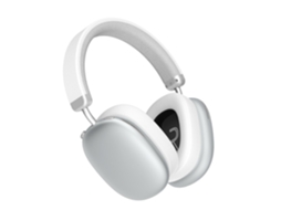 Auriculares Over Ear Populares Com Cancelamento Ativo De Ruído, Almofadas Magnéticas Destacáveis E Bateria De Longa Duração Ls11 Prateado. Sfushos