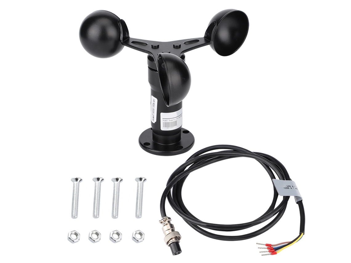 Sensor De Velocidade Do Vento Liga Alumínio Sinal Pulso