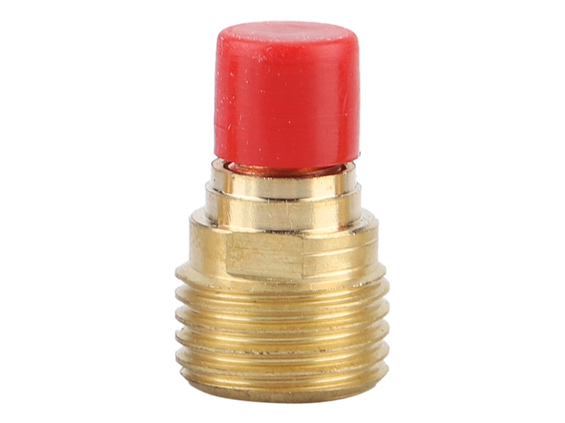 Corpo De Lente De Gás Cono 45v45 3,2mm 1/8" Para Soplete Tig Wp-9/20/25
