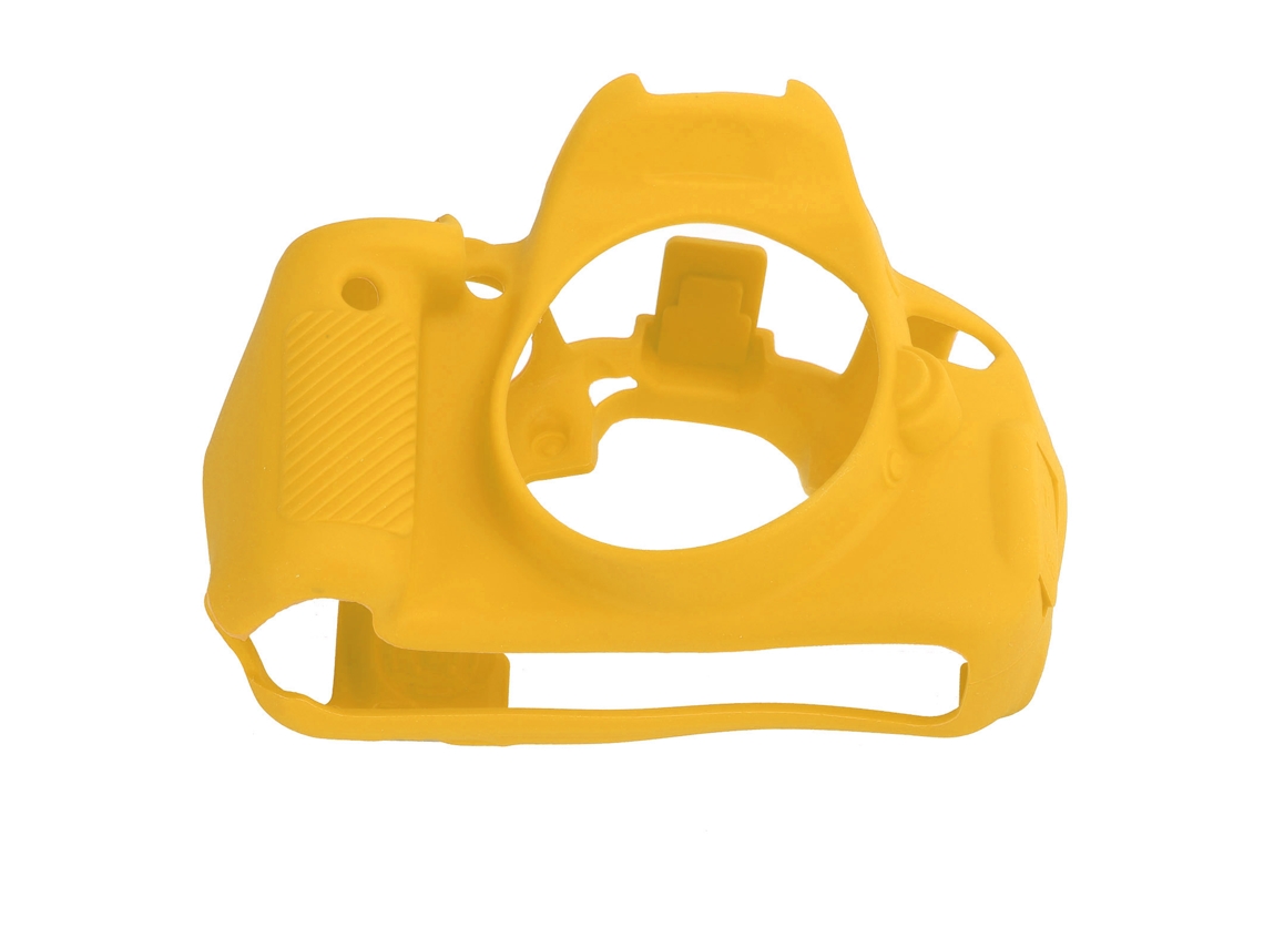 Silicone Protective Housing Case Camera Body Frame Shell Cover Skin For Eos 600d Camerayellow LAXISCREED