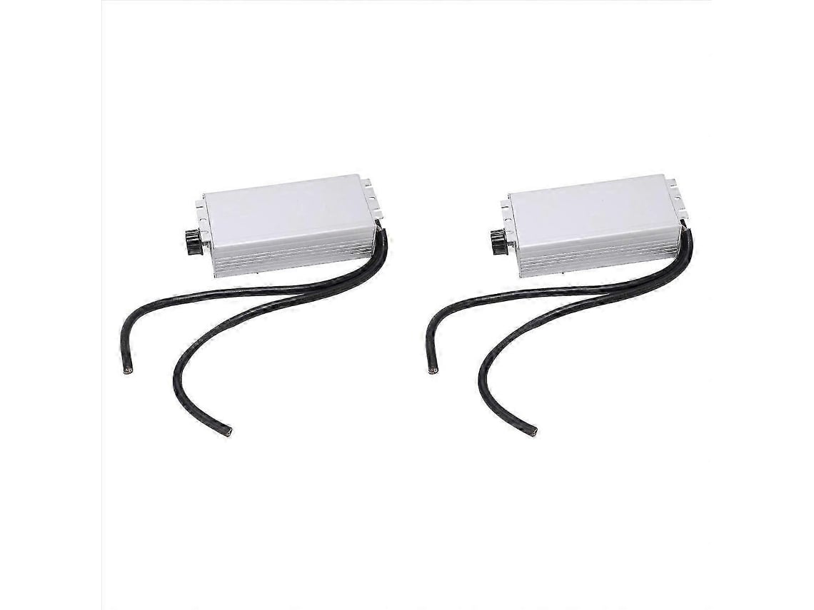 Controlador de velocidade do motor (2 unidades), 2,2 kW, trifásico, em liga de alumínio, 380 V, regulador eletrônico de velocidade variável.