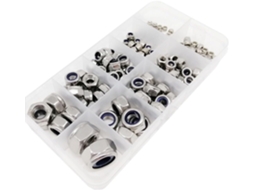 Idomin 162 357 Peças M2 5 M3 M4 M5 M6 M8 M10 M12 Conjunto de Porcas Auto-roscantes Hexagonais Aço Deslizante Com Inserto