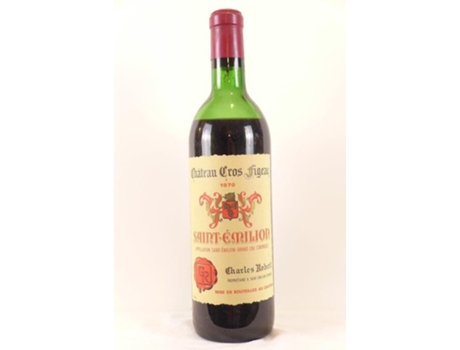 Vinho Tinto CHÂTEAU CROS FIGEAC 1970 (75 cl - 1 unidade)