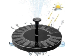 Fonte Flutuante Solar De 1,5 W Para Decoração De Lagos. Olysi Shop