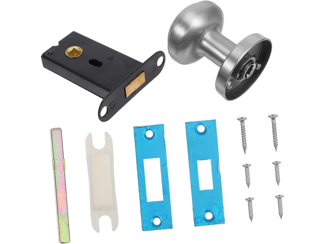 Kit De Maçaneta Privacidade Em Aço Inoxidável Uonlytech Para Portas Internas Fácil Instalação Com Conjunto Completo