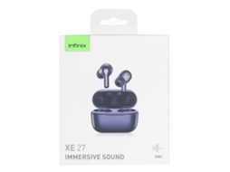 Fones De Ouvido Infinix Xe27 True Wireless Bt5.0 Tws Para Jogos