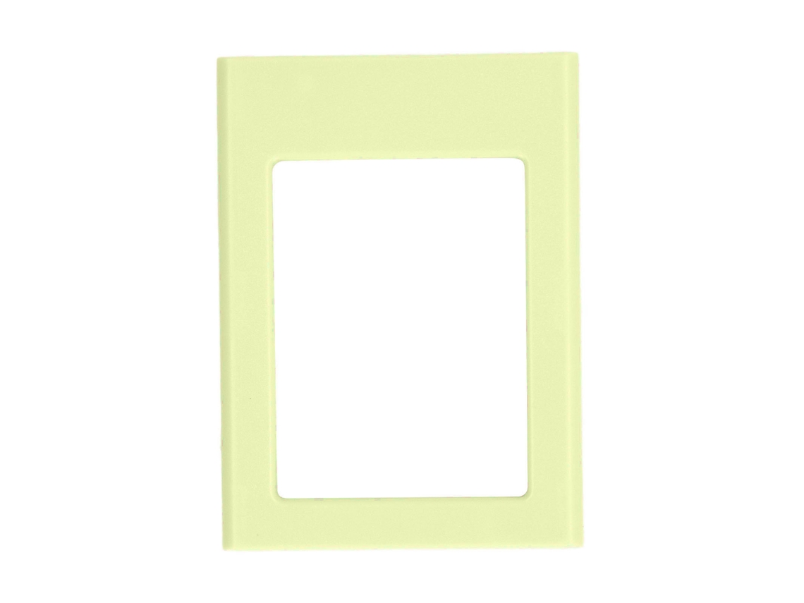 3in Magnetic Picture Frames Diy Powerful Magnet Splicable Small Magnet Photo Frame For Instant Camera Mini Photos Green LAXISCREED