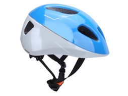 Casco Integrado para Niños con 11 Aberturas Azul Blanco S/MARCA