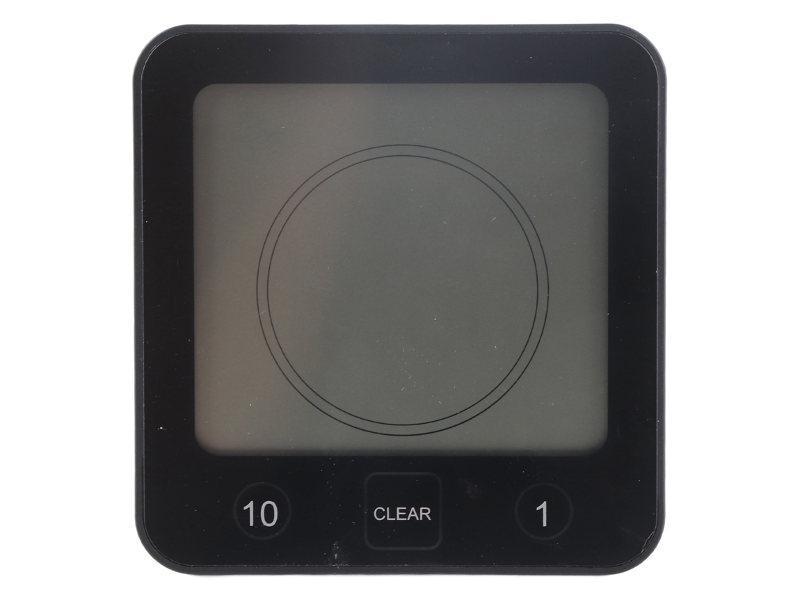 Relógio de Chuveiro com Temporizador Regressivo, Alarme, Termômetro, Higrômetro, LCD IP24