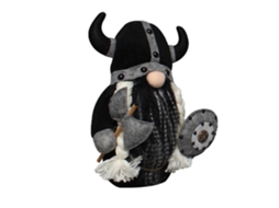 Primerox boneca de Pelúcia Anão Viking Gladiador Sem Rosto Decorativo de Mesa 26cm