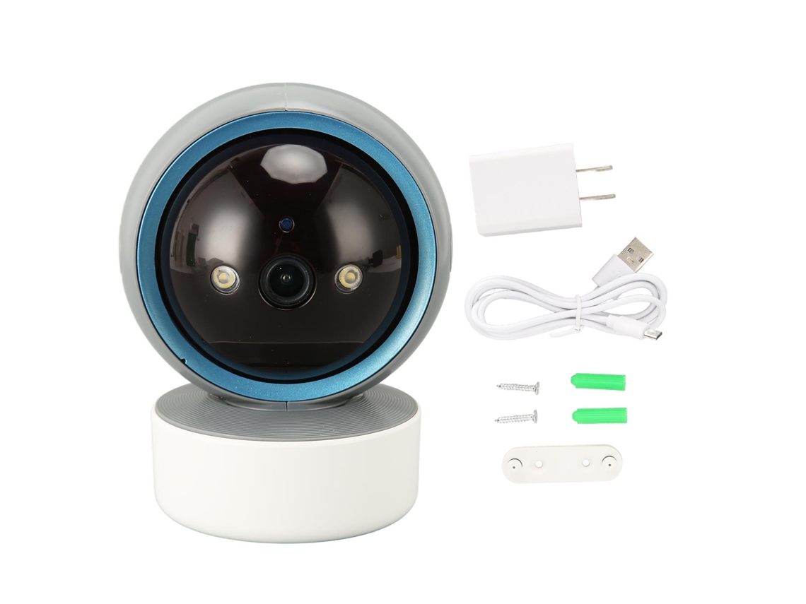 Câmera Sem Fio 2.4g Interior 2k Visão Noturna