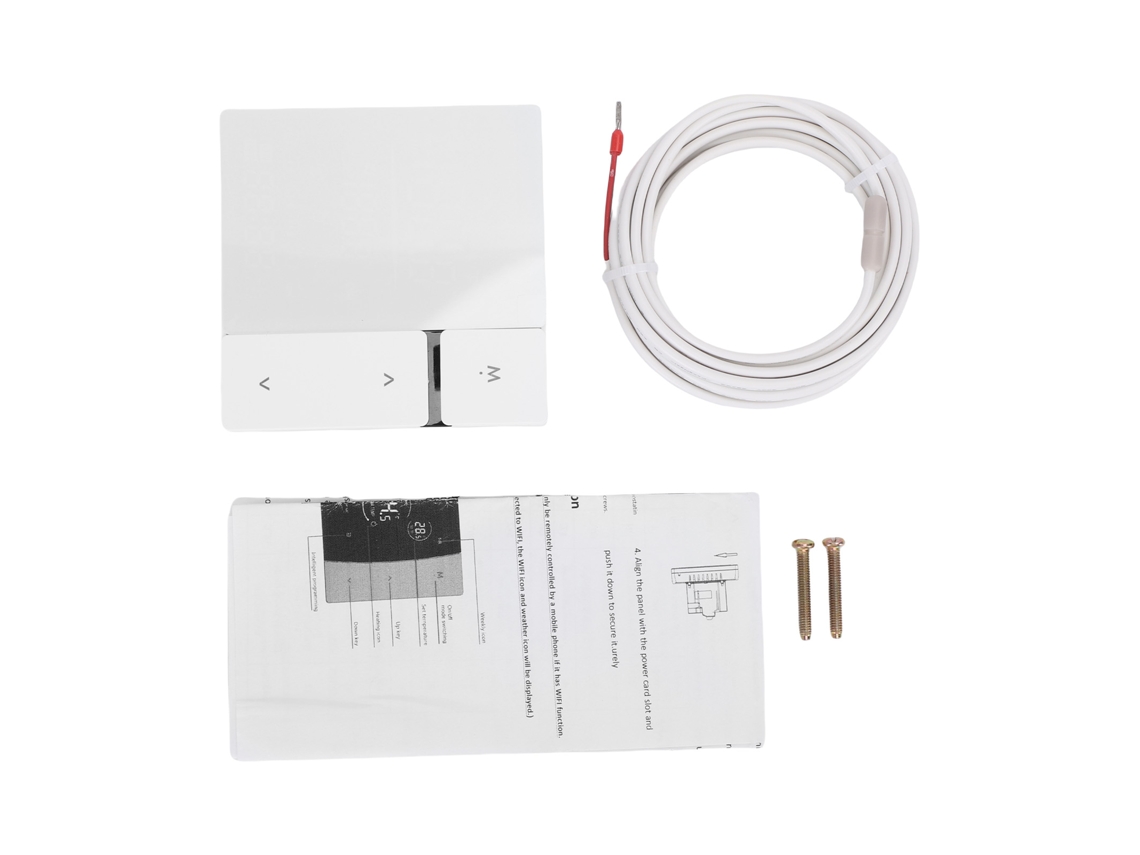 Termostato inteligente de 3200 W (controle programável de temperatura, adaptação a longas tensões)