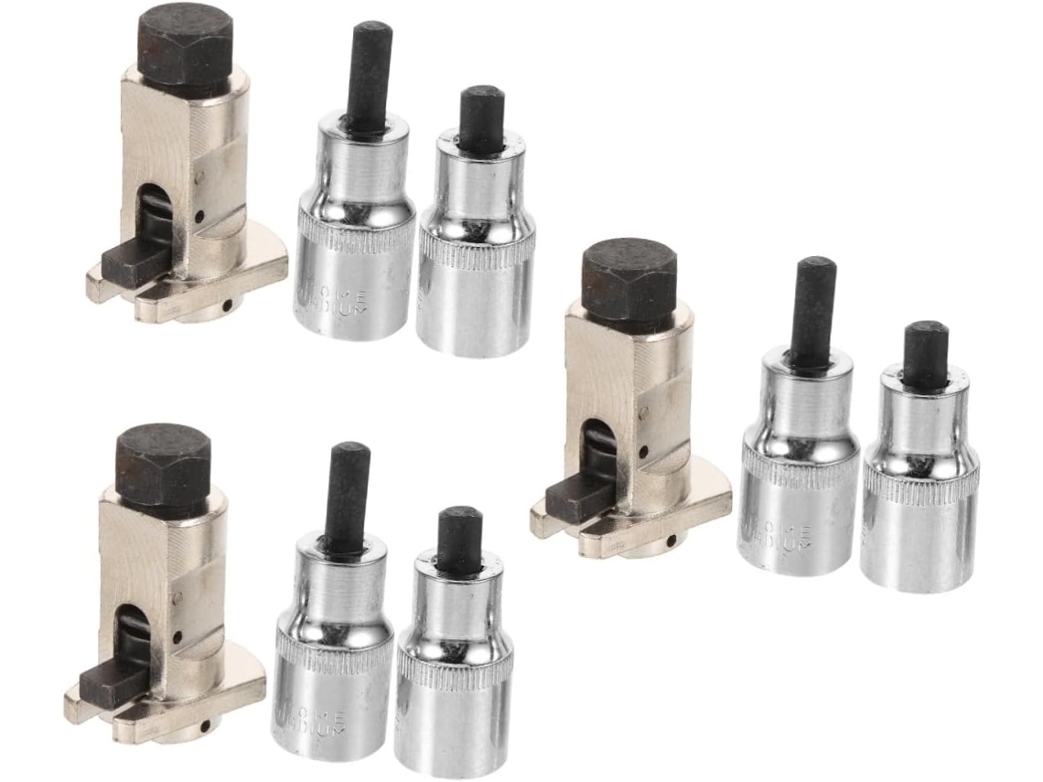 Conjunto De 9 Peças De Ferramentas Para Separação De Amortecedores, Incluindo Espaçador Com Cabeça Esférica, Para Mecânica E Mecânica Automotiva.
