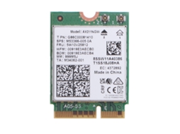 Ax211ngw Wi Fi 6e Para M.2 Para Key E Cnvio 2 Dual Band 2.4 Ghz/5 Ghz Wireless Adapter Card 802.11ac Bt Compatível 5.2 Para W Slowmoose