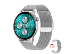 Smartwatch Yizhood Hk85 1.43 Inch Chamada Bluetooth Ip68 Impermeável (android E Ios Prata)