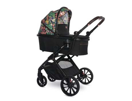Carrinho de Bebé 2 em 1 LORELLI Glory Tropical Flowers Incl. Adapt.