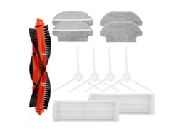 Hepa filtro rolo escova giratória pano mop para xiaomi mijia lds/styj02ym/conga 3490 viomi v2 pro v3 robô aspirador de pó