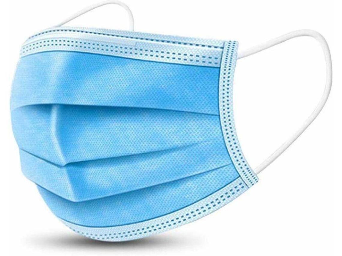 Máscara Cirúrgicas (Azul - 50 Tabletas)