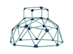 Domo Escalada 182cm Uv À Prova D'água 90kg 3 8 Anos Azul VELTRIX