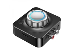 Receptor Bluetooth 5.0 Com Som Surround 3d - Adaptador De Áudio Sem Fio De 3,5 Mm Auxiliar Para 2 Rca Com Função De Inicialização Automática Qhs