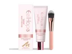 Base Concealer Com Pincel Tom De Pele