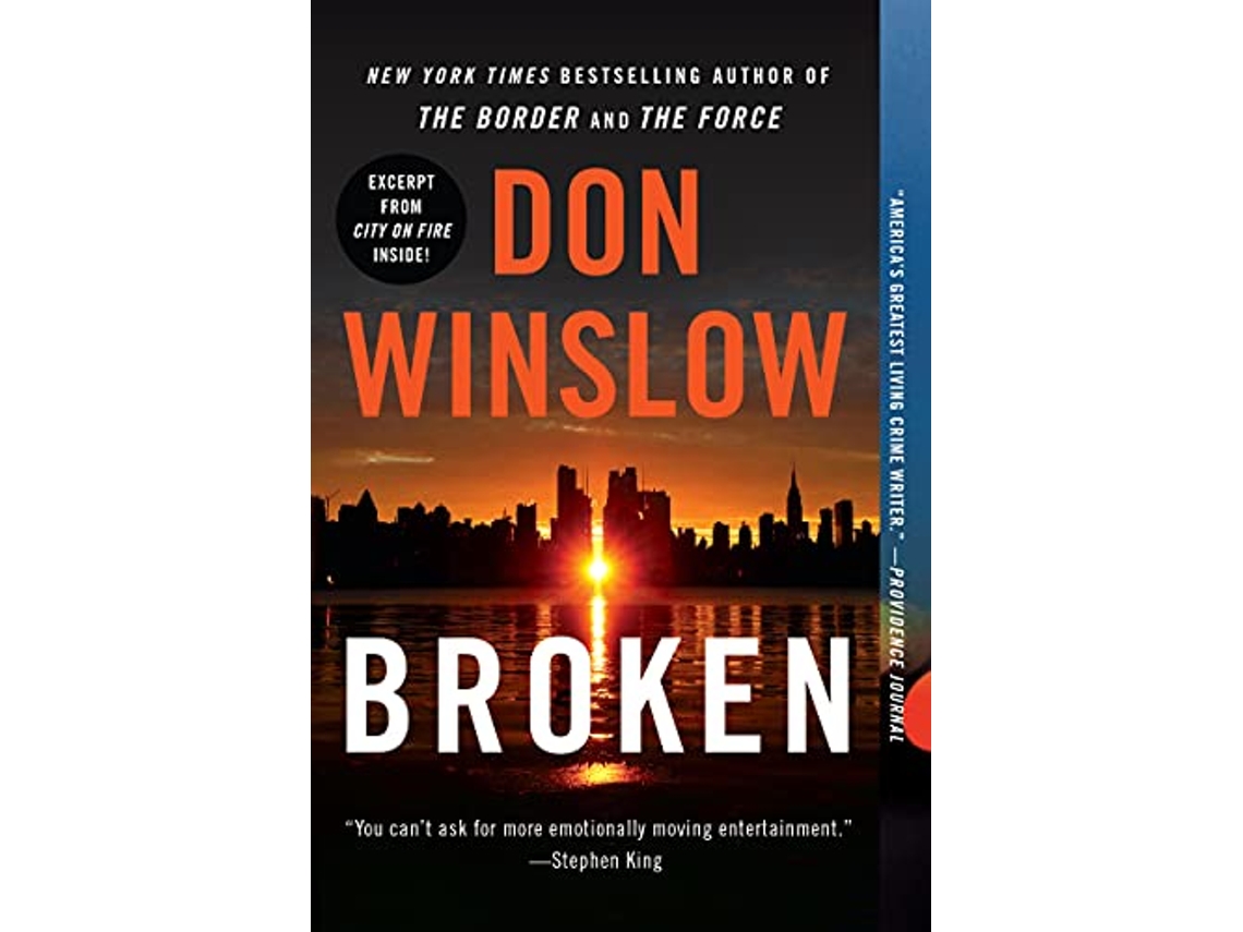 Livro Broken de Don Winslow (Inglês)