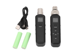 Raum-transmissor E Receptor De Microfone Sem Fio Com Adaptador Xlr Para Microfone