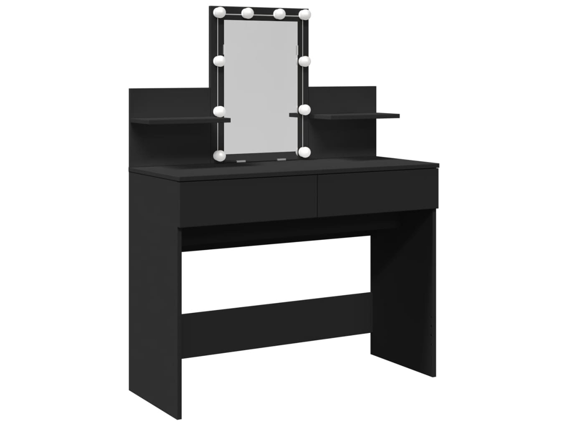 Dressing Table, Dressing Tables Vidaxl Preto Madeira (n/a)