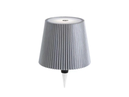 Lâmpada Sem Fio Para Garrafa De Vinho Led Com 3 Cores E Dimmer Contínuo Sombra De Garrafa Plata