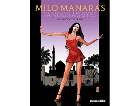 Livro Milo Manaras Pandoras Eyes de Milo Manara e Vincenzo Cerami (Inglês - Capa Dura)