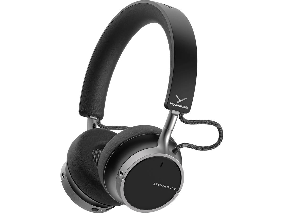 Auscultadores Bluetooth BEYERDYNAMIC Aventho 100 (On-Ear -  Microfone - Preto)