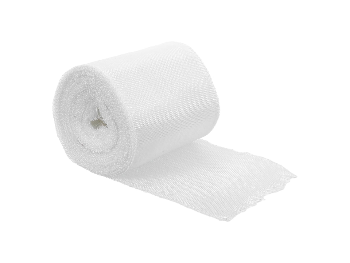 Fita Isolante Adesiva De Fibra Vidro Resistente Ao Calor, 10cm X 50m, Para Isolamento Térmico E Vedação De Tubulações