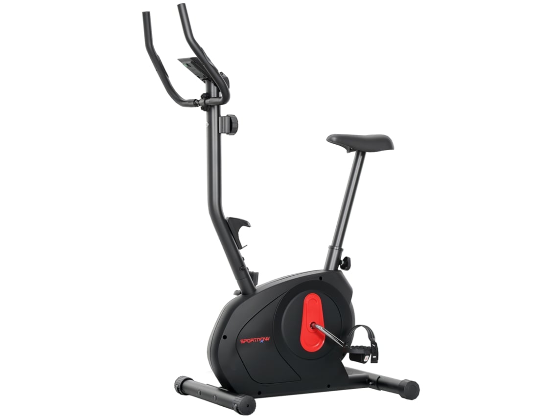 Bicicleta Ergométrica Com Resistência Magnética Ajustável, Sensor, Visor Lcd E Assento