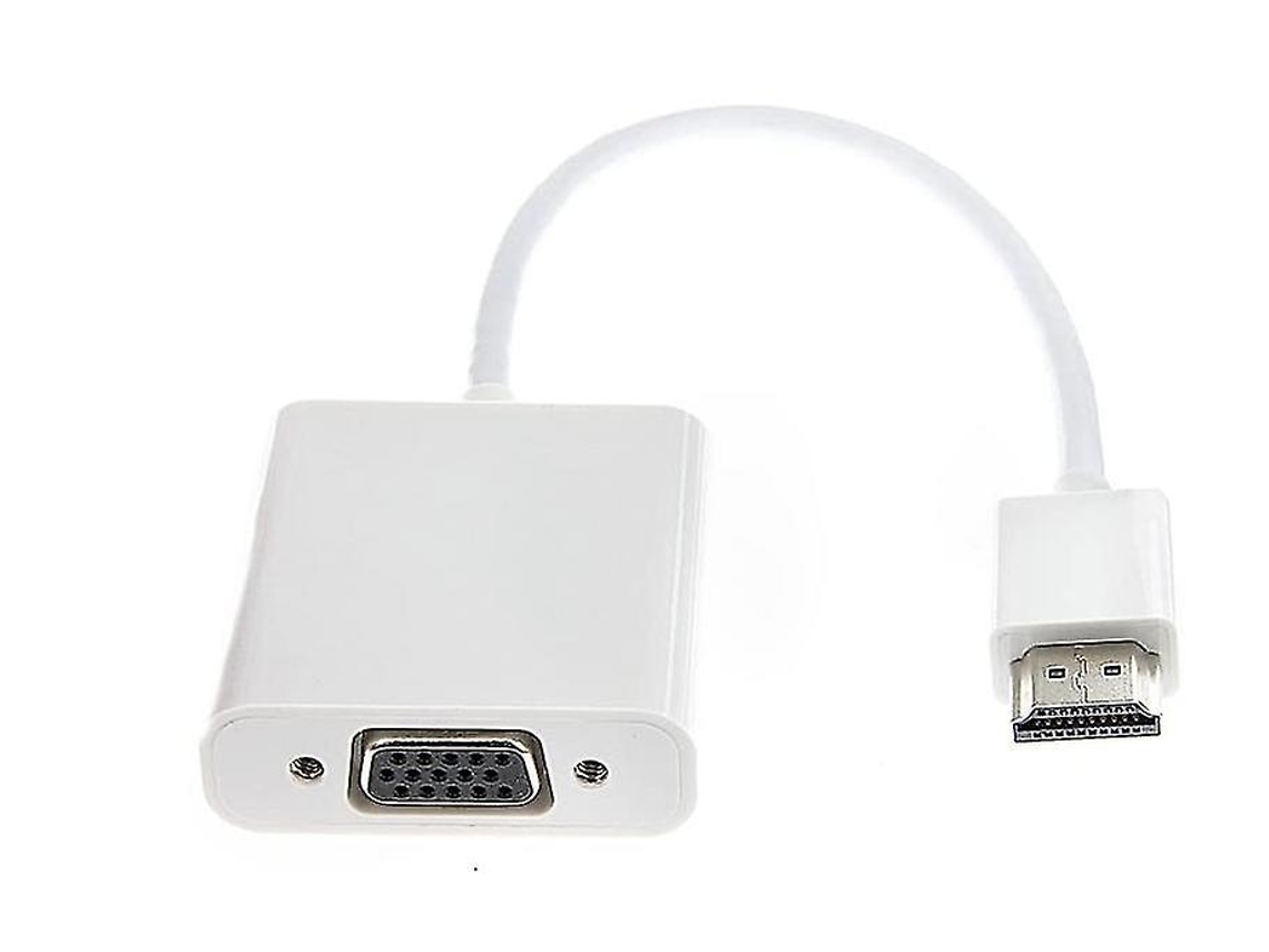 Adaptador Hdmi para Vga 1080P YIZHOOD Inf093 Branco