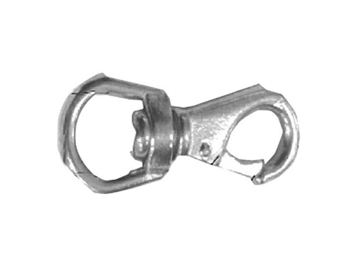Swivel Eye Snap Eye Snap Prateado 2Lalizas