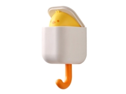 Suporte Para Chaves Com Adesivo Durável E Estável Para Entrada Porta Principal Corredor Pequeño Pollo Amarillo