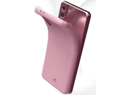Capa para iPhone 14 Plus MERCURY Pele Sintética Rosa