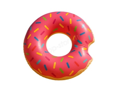 Bouée Inflável Gigante Em Forma De Donut 105 Cm Multicolorida Para Crianças E Adultos Piscina Ou Praia Tous À La Plage