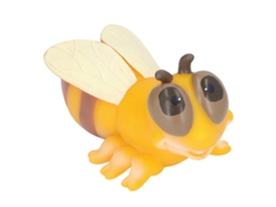 Primerox brinquedo de Abelha Animado Sensorial para Bebê com Cores Vibrantes e Material Ecológico