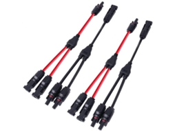 Cabo De Derivação Em Forma De Y Para Conector Solar, Adaptador Paralelo Para Cabo Solar Olysi Shop