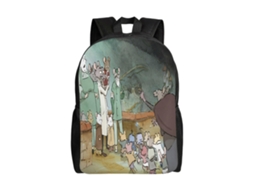 Mochila Ernest Celestine O34 Para Escola E Trabalho, Leve E À Prova Dágua, Mochila Estilosa Para Estudantes E Adultos D34 Olysi Shop