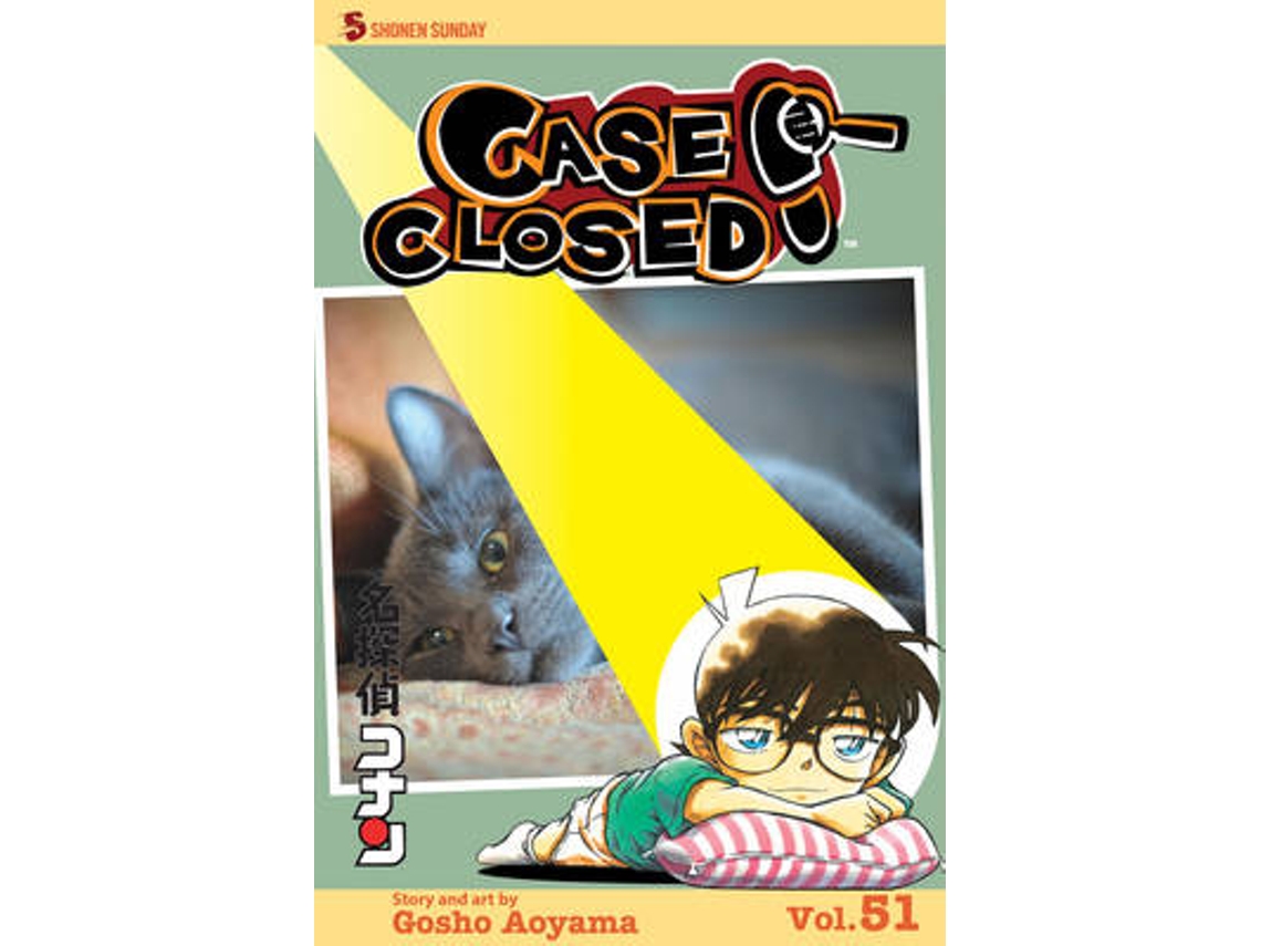 Livro case closed, vol. 51 de gosho aoyama (inglês)