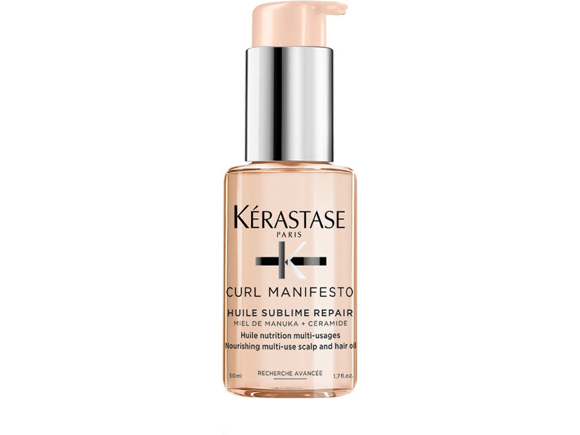 Soin Sem Enxágue - Kérastase - Óleo Curl Manifesto - 50ml - Anti-frizz - Cabelos Cacheados