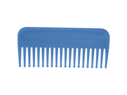 2026 peine de Dientes Anchos para Desenredar Cabello Sin Mango Peine de Pelo Húmedo Seco para Salón Hogar Azul