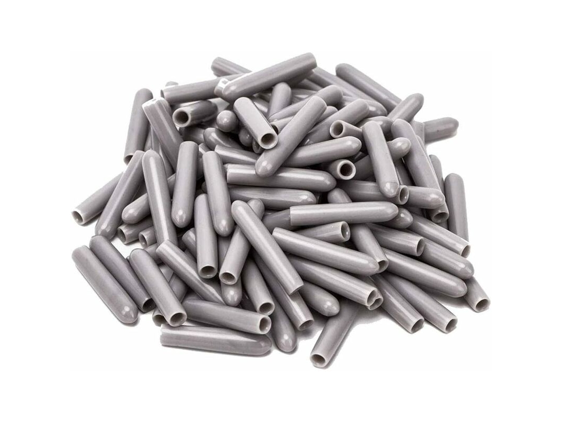 Conjunto de 120 Tampas para Lava louças, com Diâmetro Interno de 3 Mm, Capa Protetora em Pvc, Cesto para Lava louças, 325 Mm AQUAFORGE (cinza)