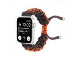 Pulseira De Relógio Ajustável De Paracord Trançado Para Apple Watch 38/40/41 Mm Pulseira De Nylon Trançado De Substituição Olysi Shop