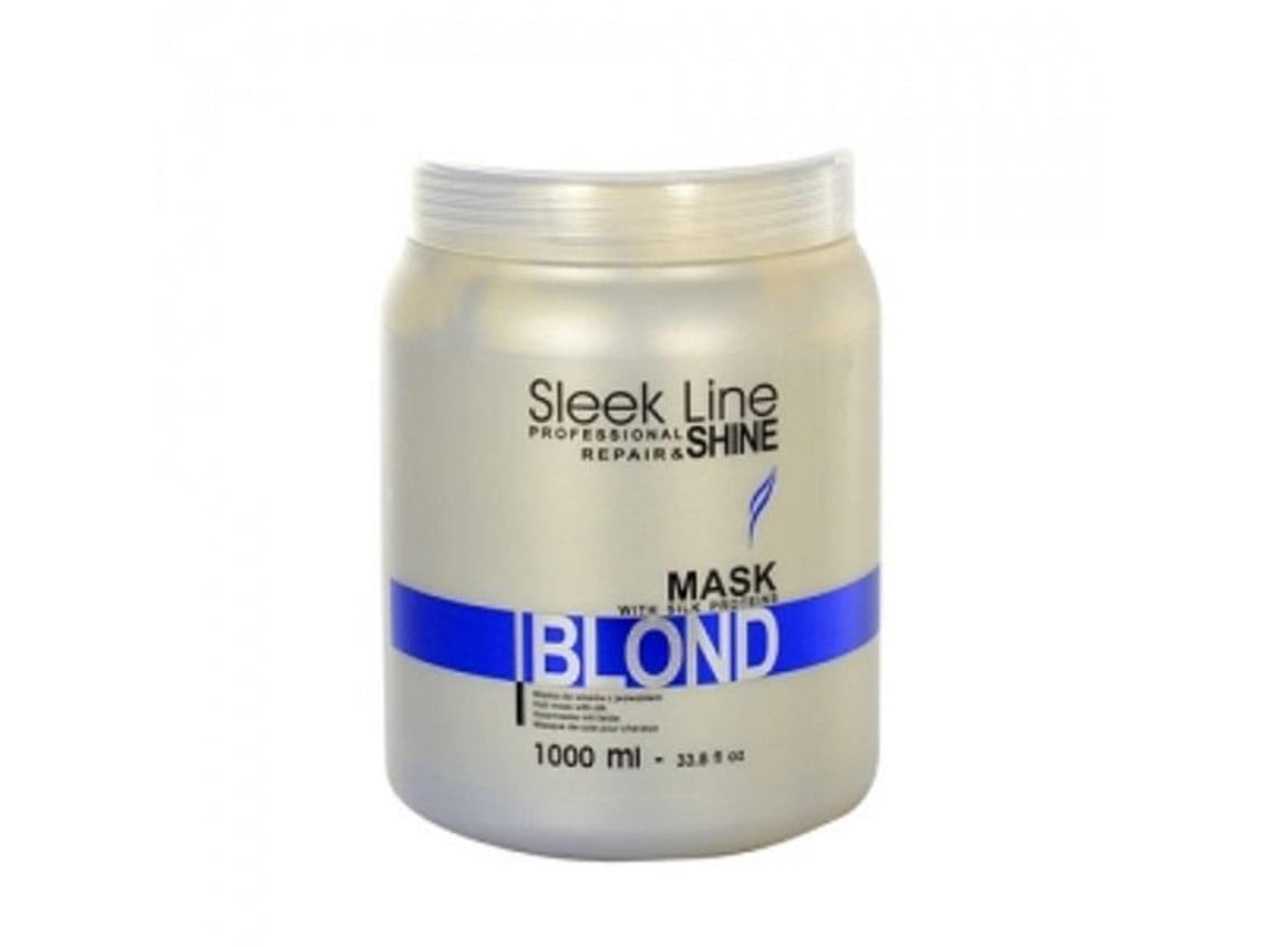 máscara Máscara elegante loira STAPIZ linha com o fornecimento de platina cabelo loiro seda sombra 1000ml