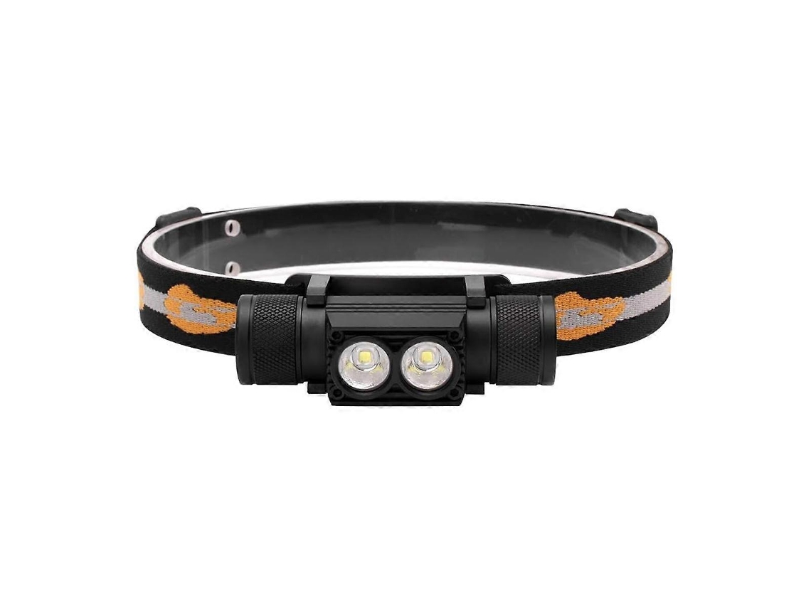 2x Lanterna De Cabeça Led Recarregável, Equipamento Para Acampamento E Caminhada Olysi Shop