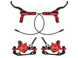Kit De Freio Hidráulico Cr-3 Vermelho Dianteiro R Traseiro L [zoom]