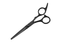 Tesouras Profissionais Pretas De 6 Polegadas Para Cortar O Cabelo, De Uso Geral Para Homens E Mulheres*.